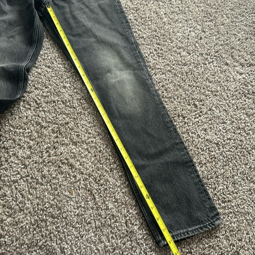 Sandro off black straight leg jeans - Picture 7 of 9